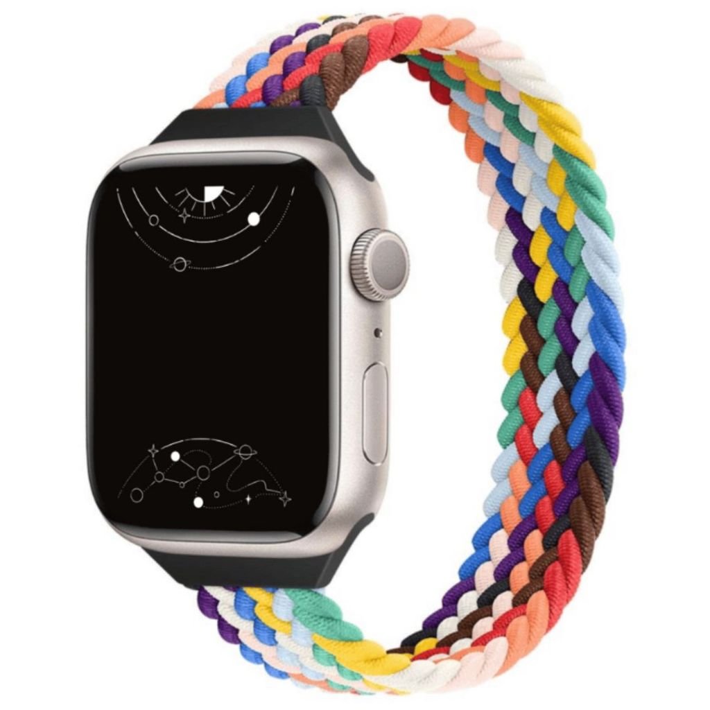 Agnovi Geflochtenes Elastisches Schlaufen Armband
