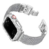 Aliqui Designer-Edelstahl Armband + Gehäuse