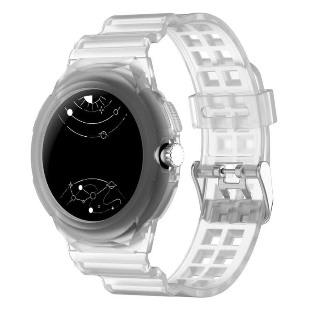 Alternus Silikon Sport Armband mit Hülle für Google Pixel Watch