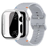 Attollo Silikon-Sport Armband mit Glasgehäuse