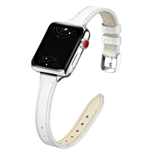 Aurum Schlankes echtes Lederarmband