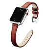 Aurum Schlankes echtes Lederarmband