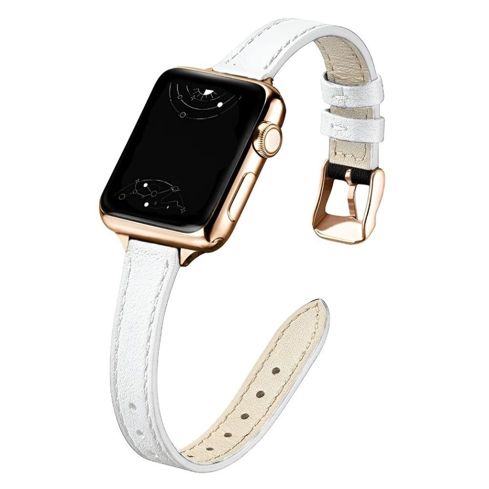 Aurum Schlankes echtes Lederarmband