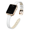 Aurum Schlankes echtes Lederarmband