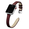 Aurum Schlankes echtes Lederarmband