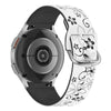 Bene Graviert Blumen Silikon Galaxy Armband
