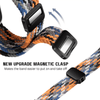 Ceno Magnetisches Geflochtenes Nylon-Schlaufen Armband für Galaxy Watch Ultra