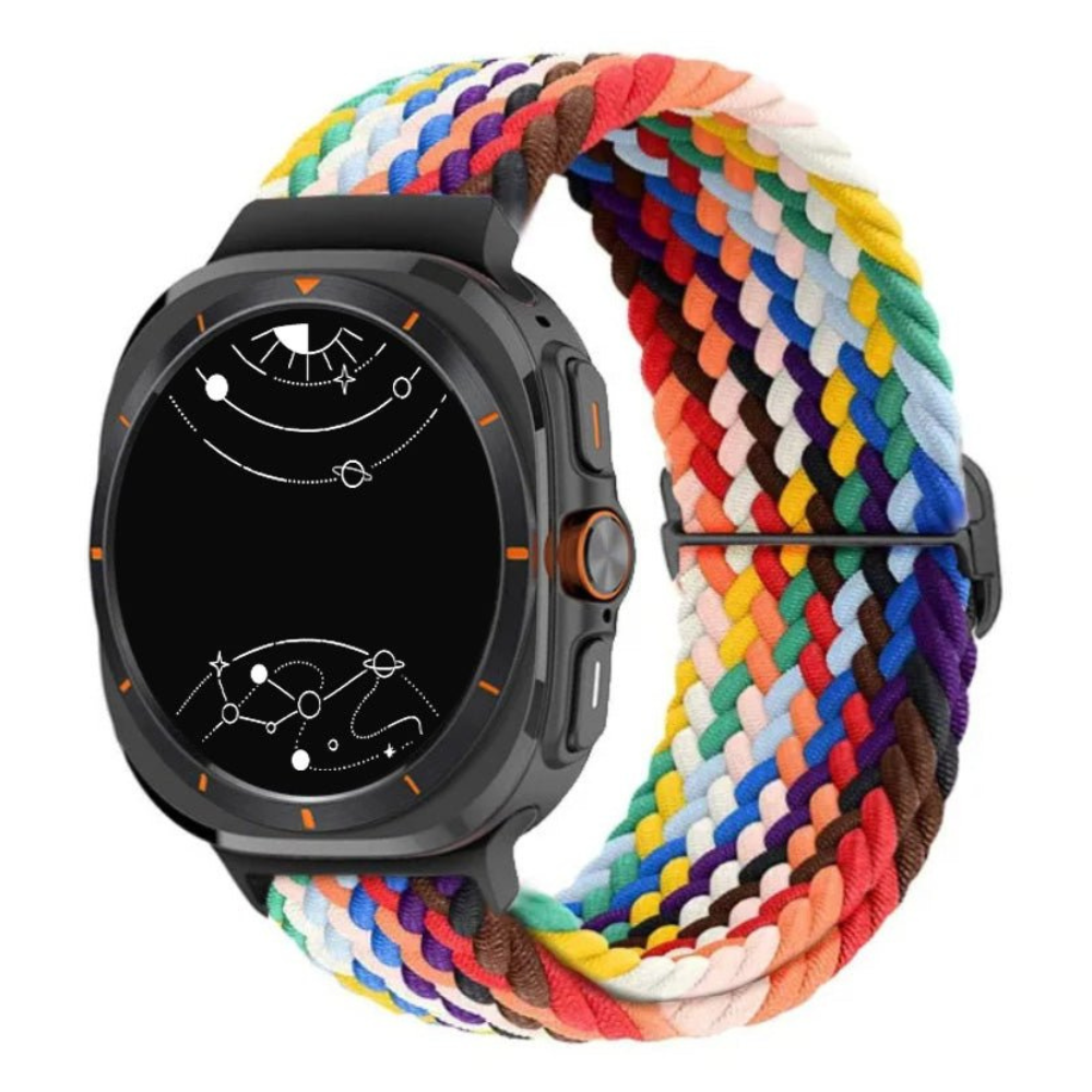 Certo Geflochtenes Nylon-Einzelloop-Armband für Galaxy Watch Ultra