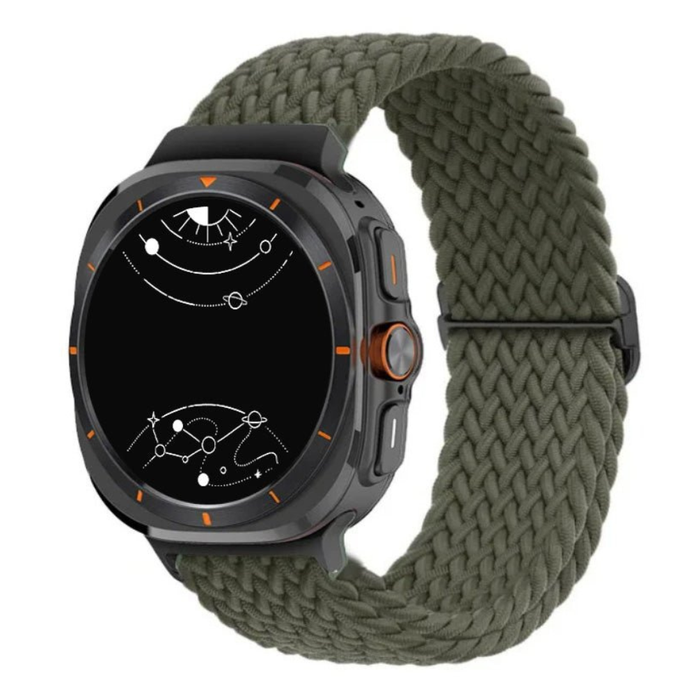 Certo Geflochtenes Nylon-Einzelloop-Armband für Galaxy Watch Ultra