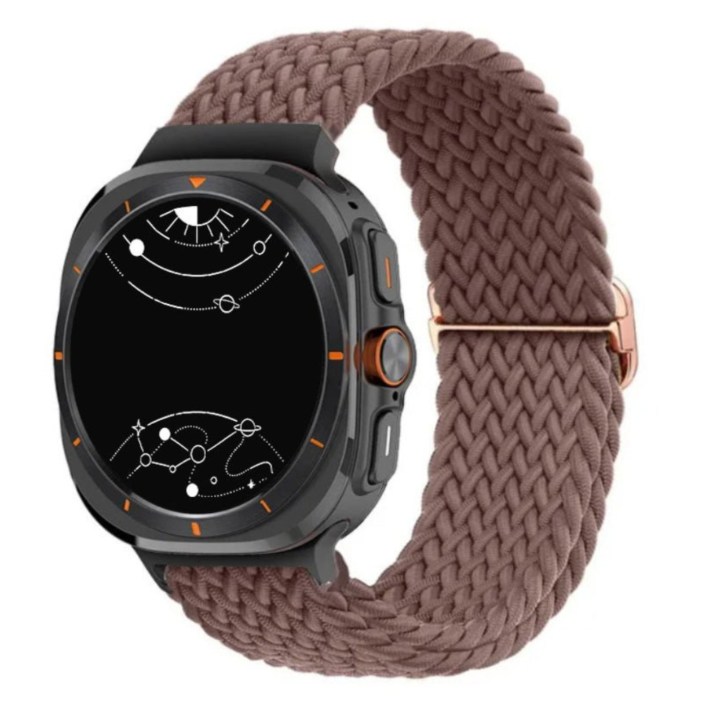 Certo Geflochtenes Nylon-Einzelloop-Armband für Galaxy Watch Ultra