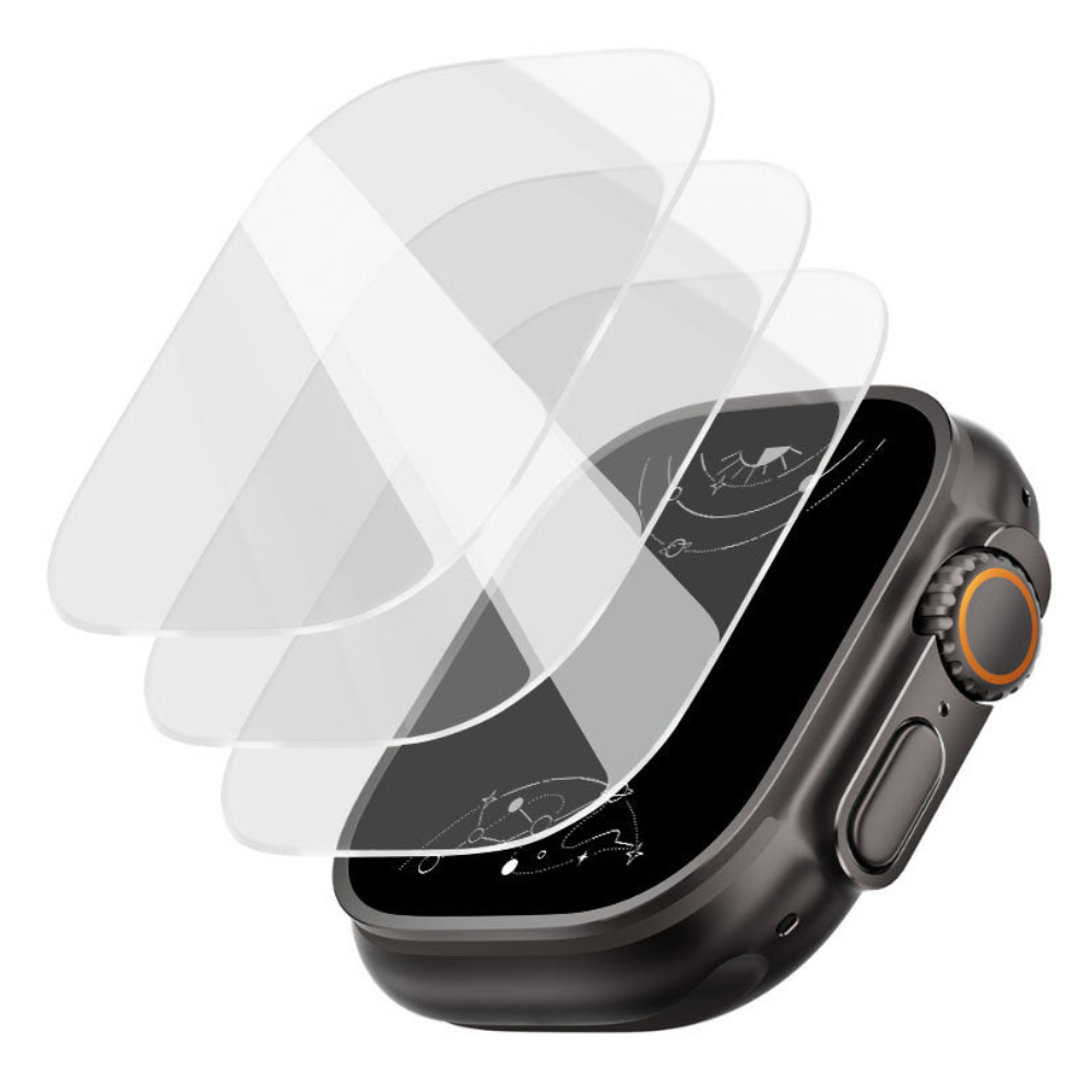 Ceteri Panzerglas-Displayschutz Für Apple Watch Ultra