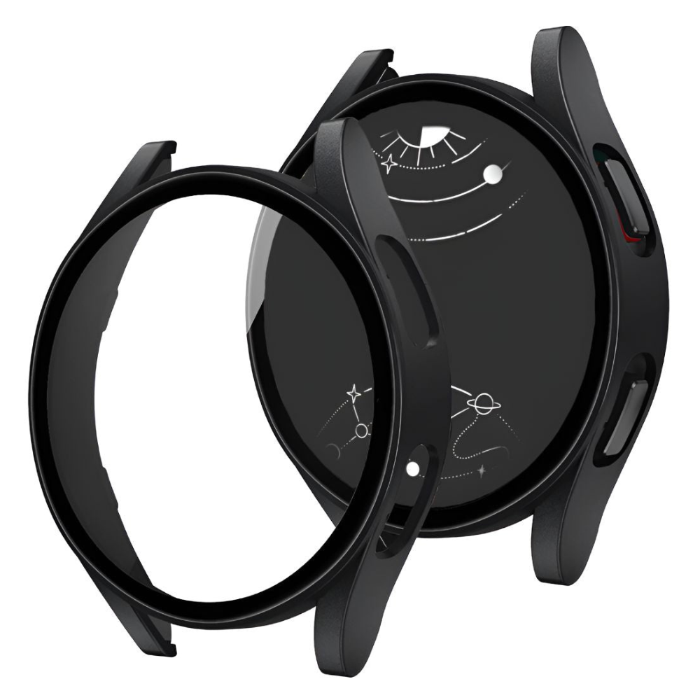 Ceu Stoßfestes Galaxy Watch Case mit Displayschutzfolie