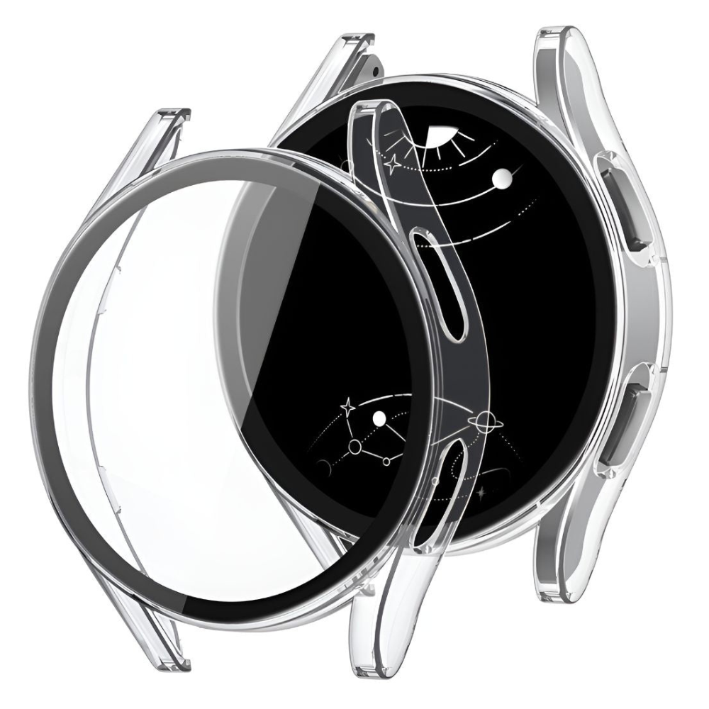 Ceu Stoßfestes Galaxy Watch Case mit Displayschutzfolie