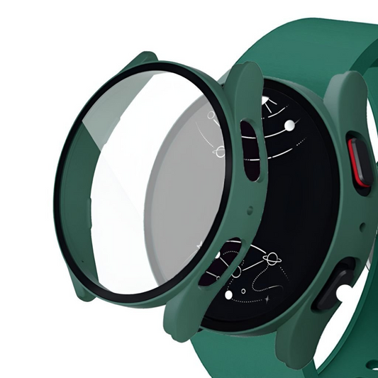 Ceu Stoßfestes Galaxy Watch Case mit Displayschutzfolie