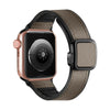 Confero Genuine Leather Band With Silicone Magnetic Buckle - Astra Straps