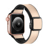 Confero Genuine Leather Band With Silicone Magnetic Buckle - Astra Straps
