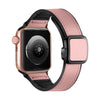 Confero Genuine Leather Band With Silicone Magnetic Buckle - Astra Straps