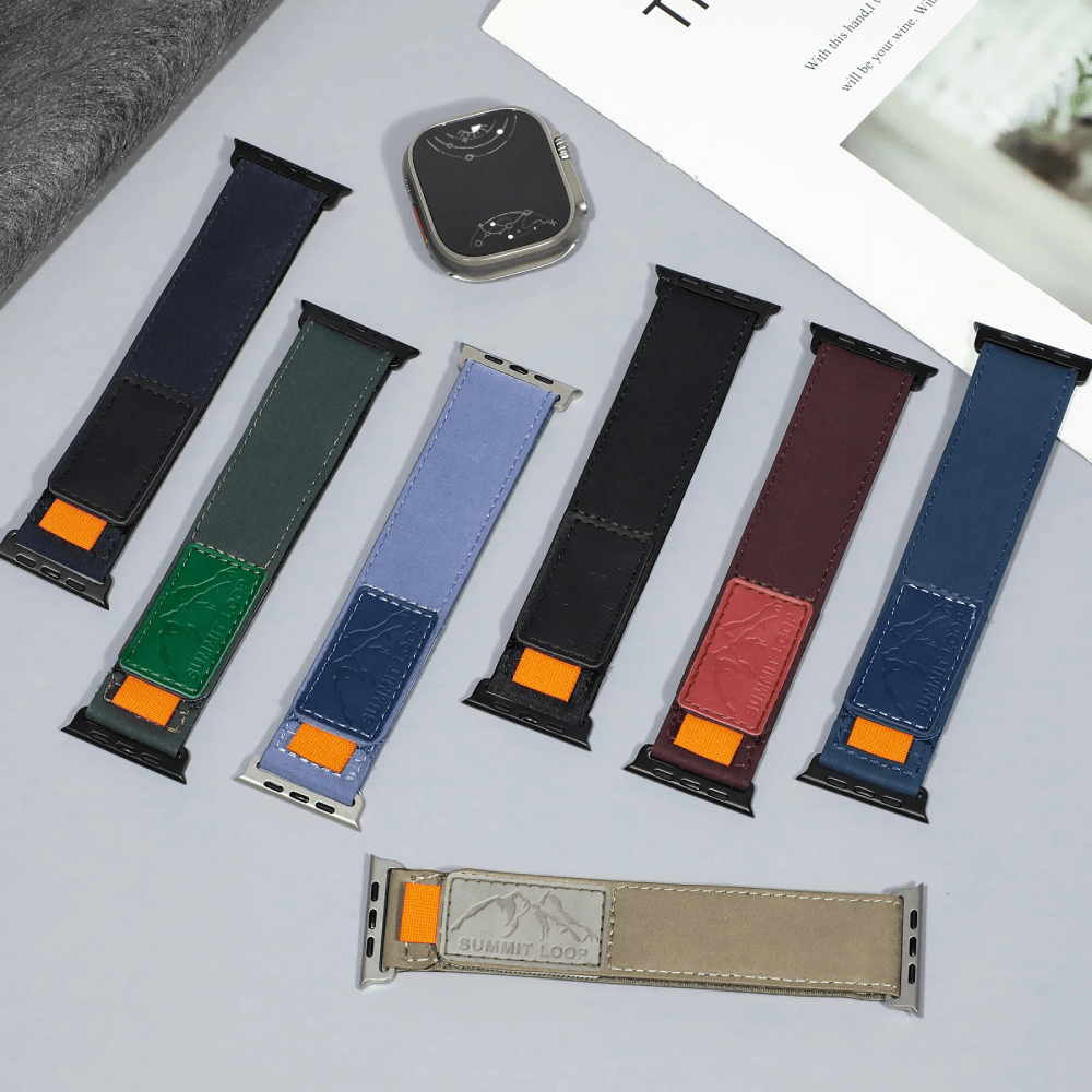 Conor Leather And Nylon Sports Band - Astra Straps