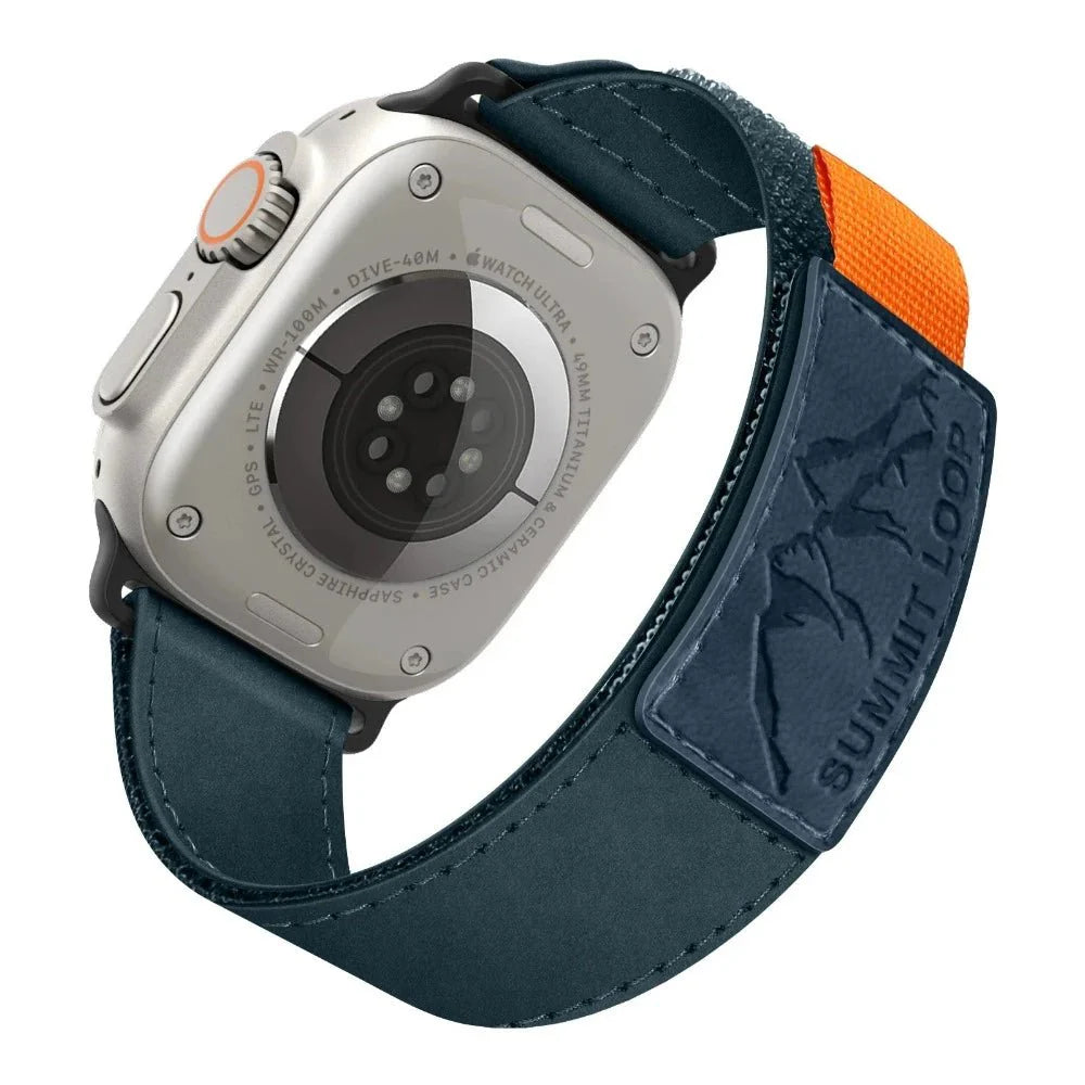 Conor Leather And Nylon Sports Band - Astra Straps