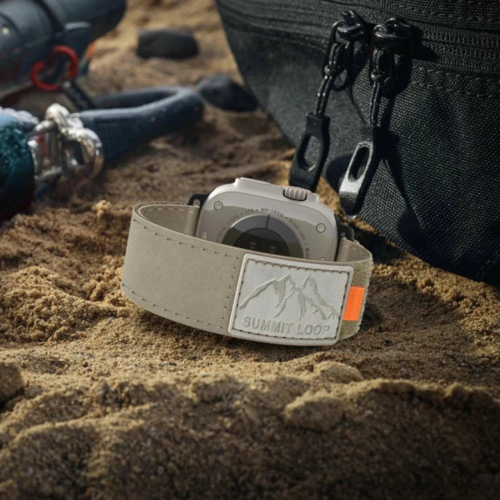 Conor Leather And Nylon Sports Band - Astra Straps