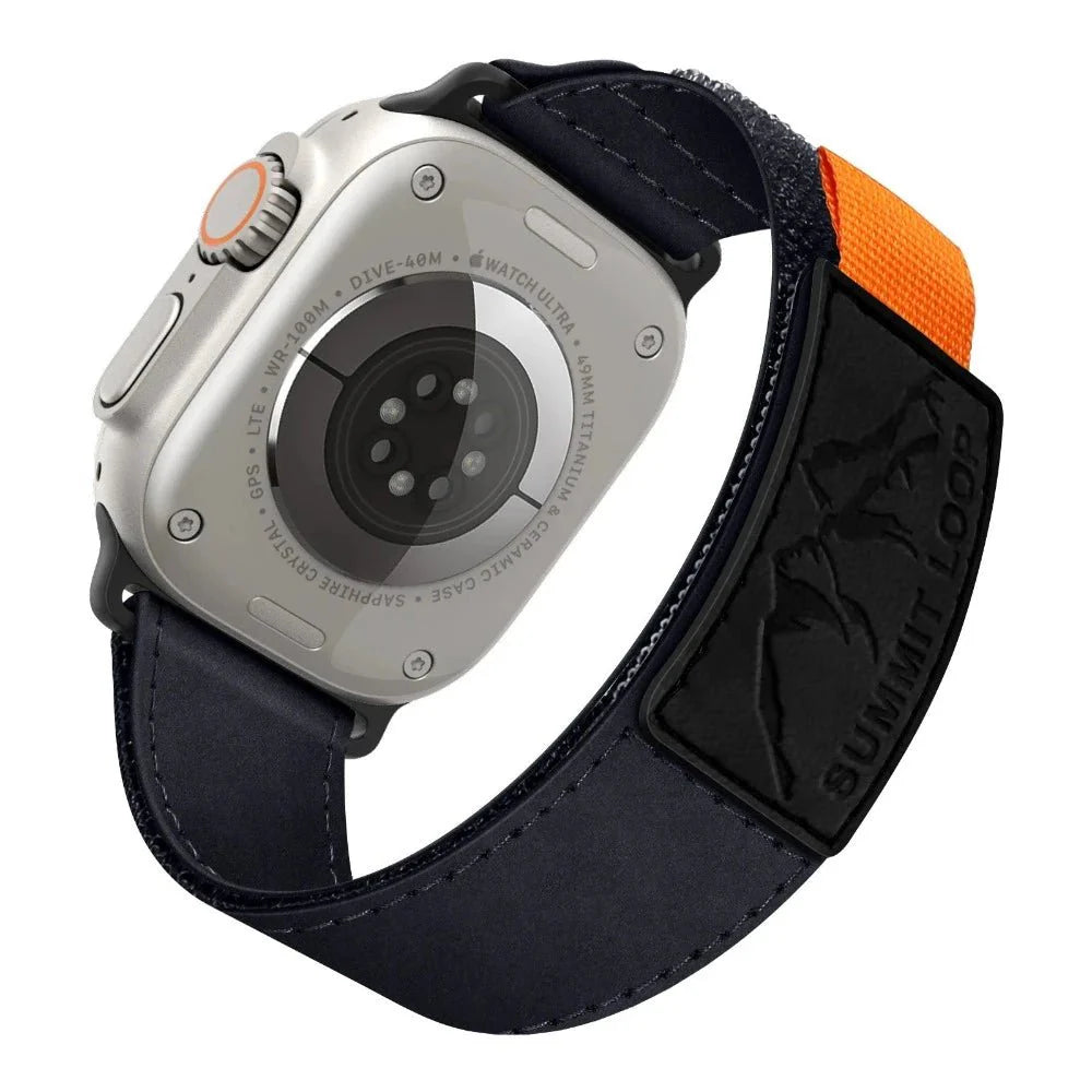 Conor Leather And Nylon Sports Band - Astra Straps