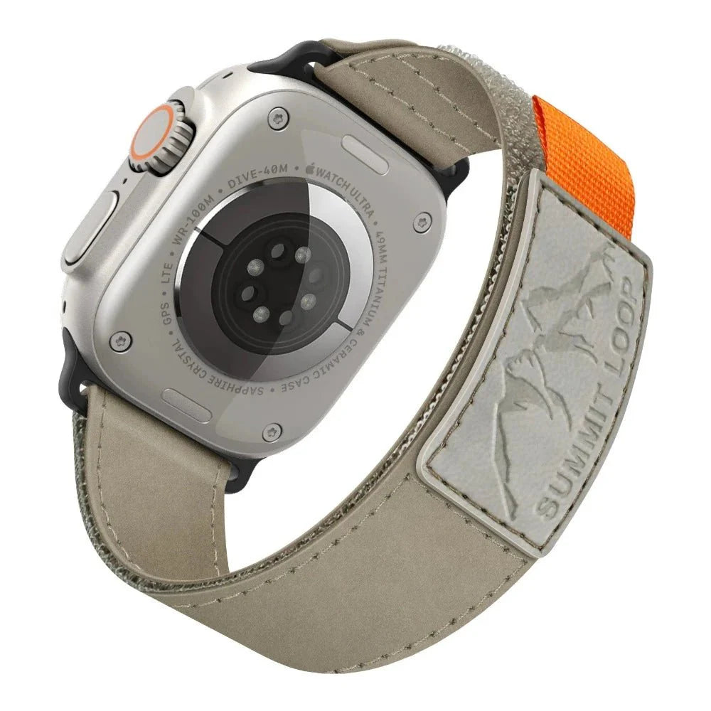 Conor Leather And Nylon Sports Band - Astra Straps
