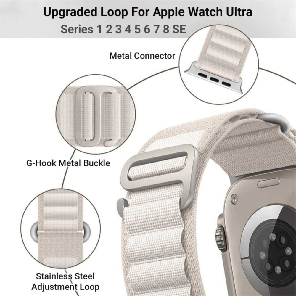 Dare Strapazierfähiges Nylon-Schlaufenarmband