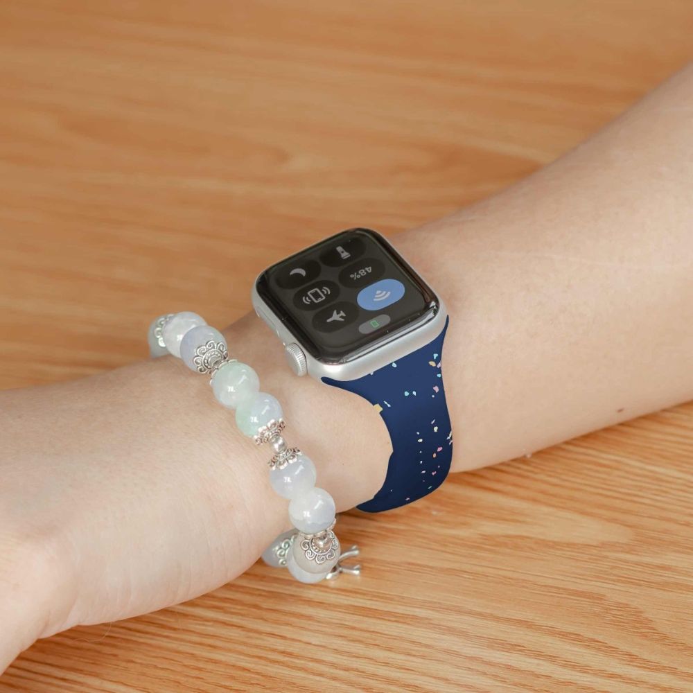 Demitto Slim Bedrucktes Silikon Armband - Astra Straps