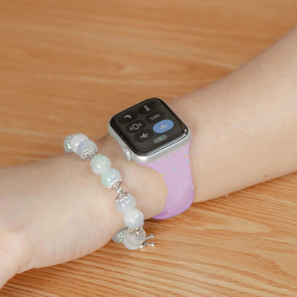 Demitto Slim Bedrucktes Silikon Armband - Astra Straps