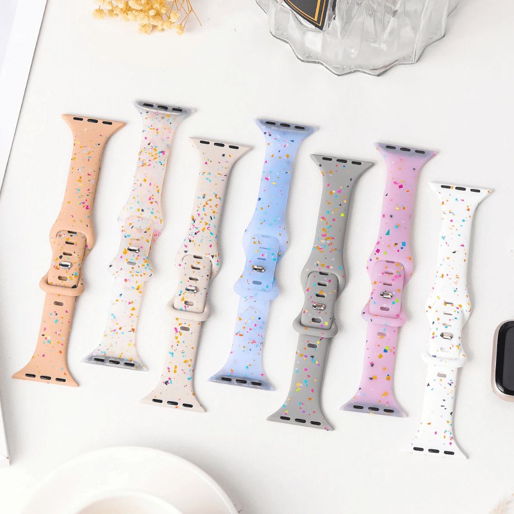 Demitto Slim Bedrucktes Silikon Armband - Astra Straps