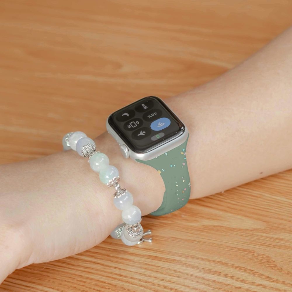 Demitto Slim Bedrucktes Silikon Armband - Astra Straps