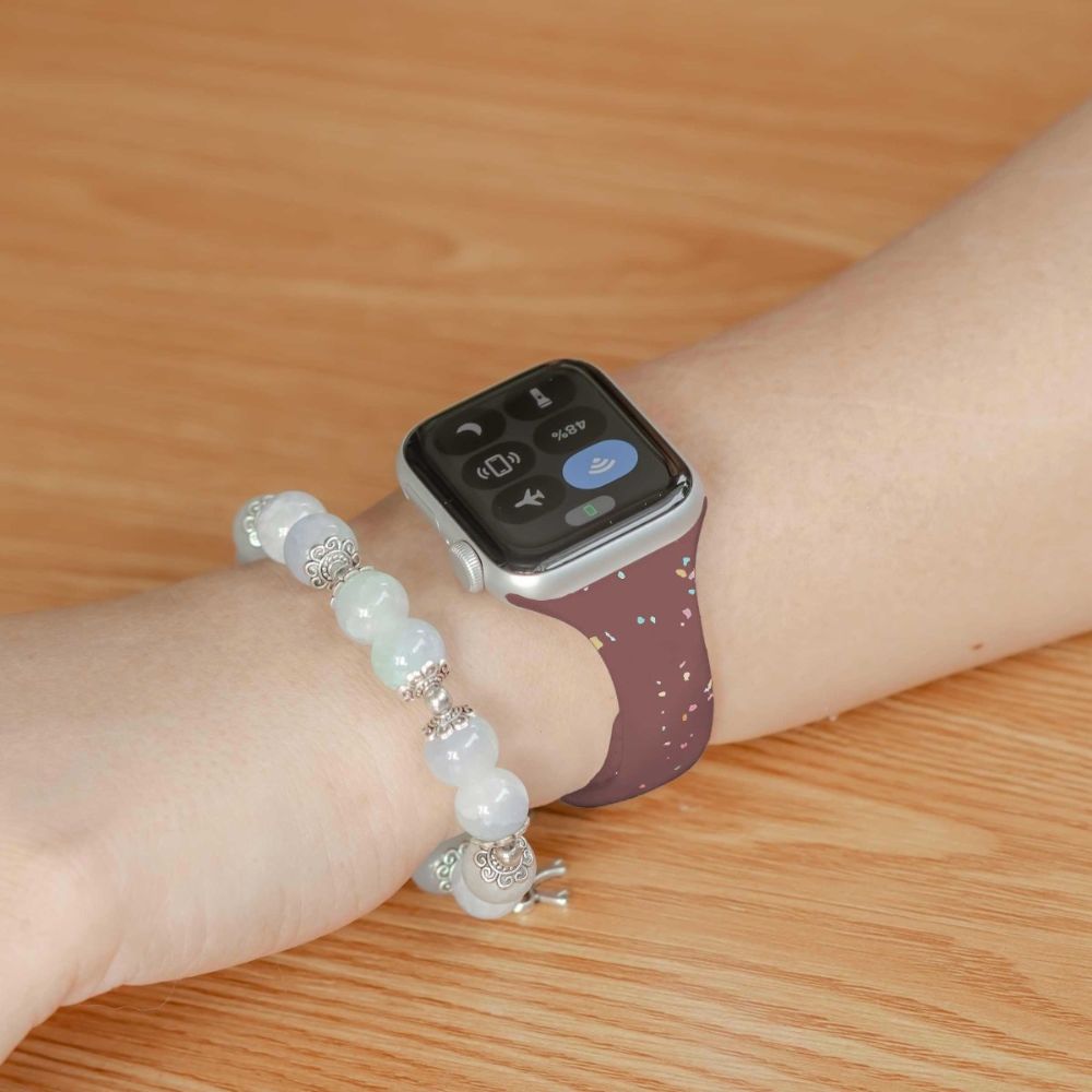 Demitto Slim Bedrucktes Silikon Armband - Astra Straps