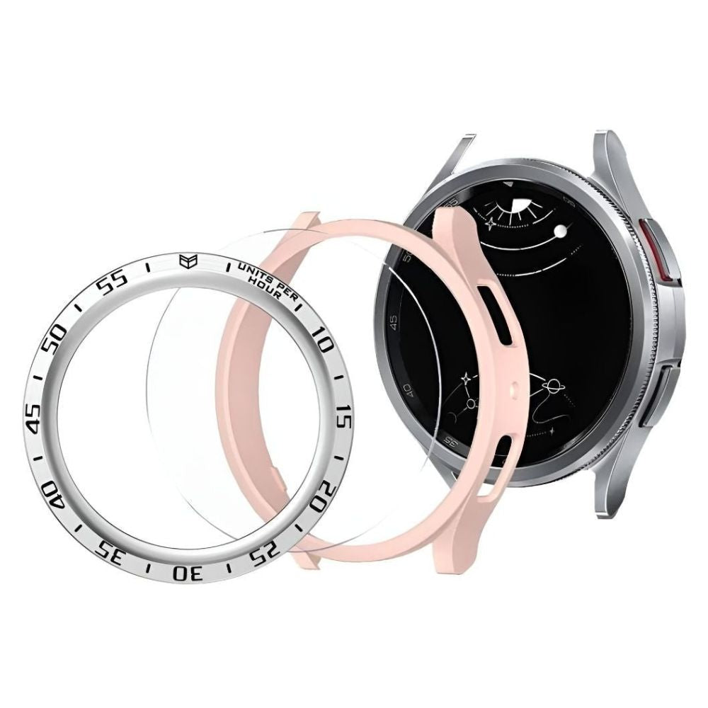 Deus 3-in-1 Stoßstangen-Schutz für Samsung Galaxy Watch - Astra Straps