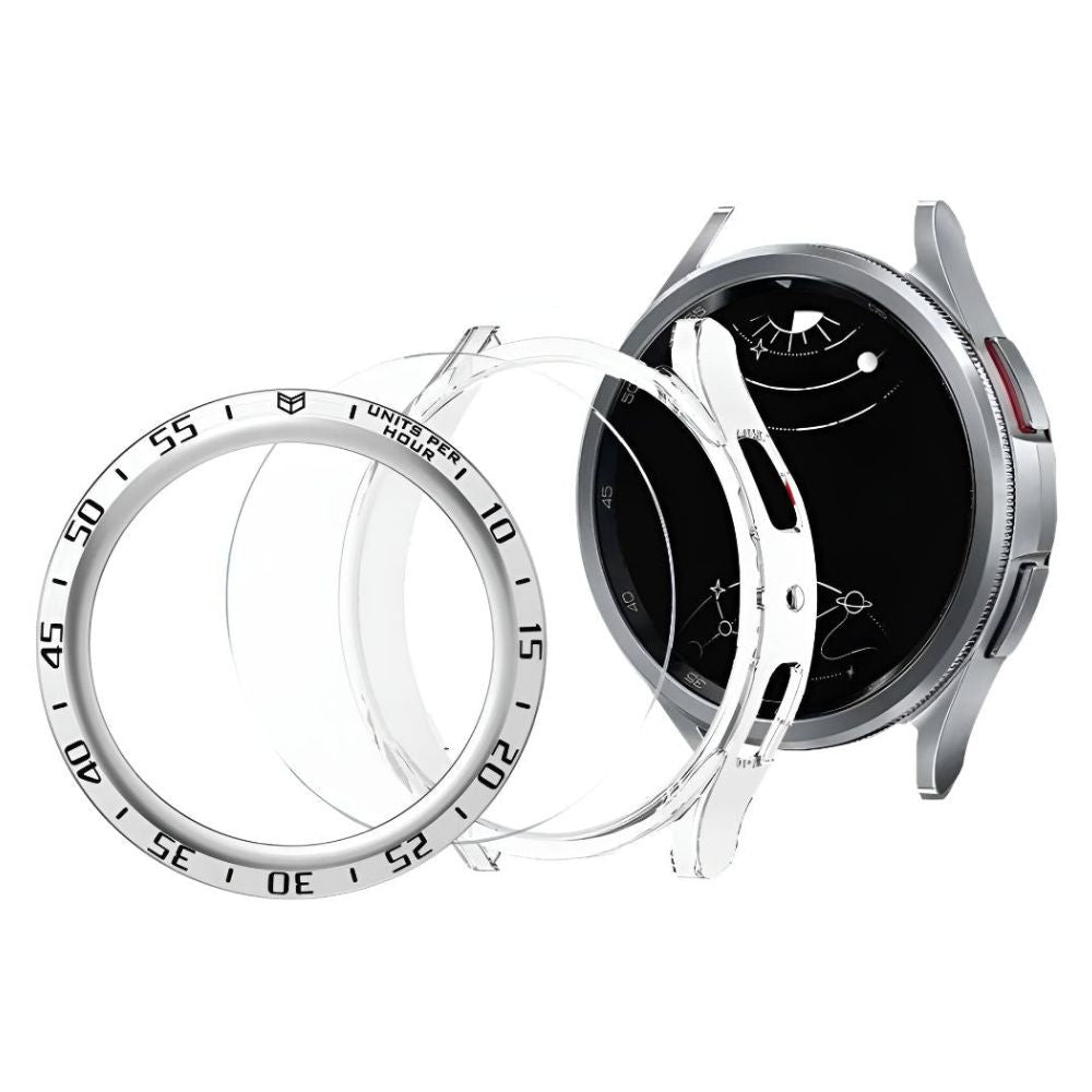 Deus 3-in-1 Stoßstangen-Schutz für Samsung Galaxy Watch - Astra Straps