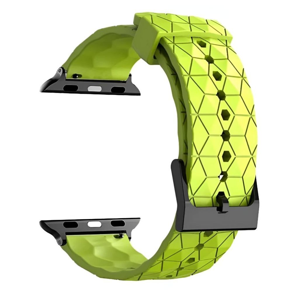 Devenio Fußball-Muster Silikon-Sport Armband - Astra Straps