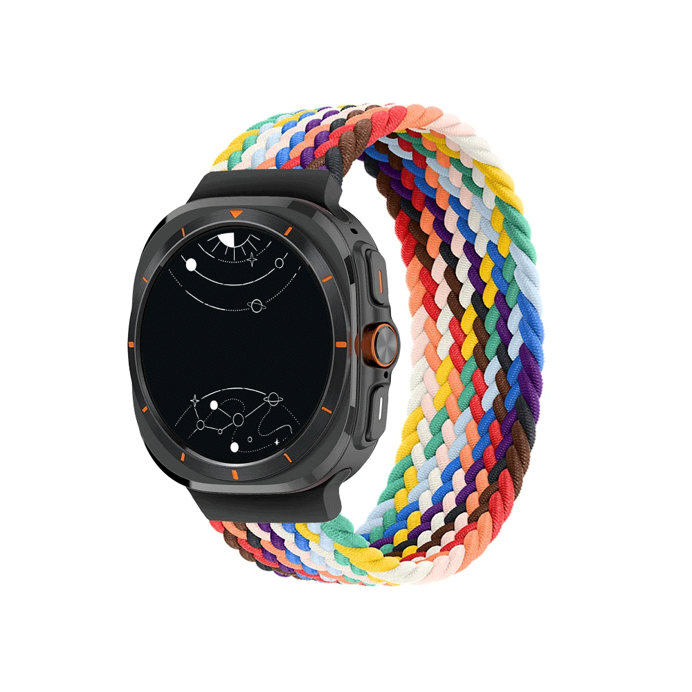 Differtus Nylon-Schlaufen Armband für Galaxy Watch Ultra