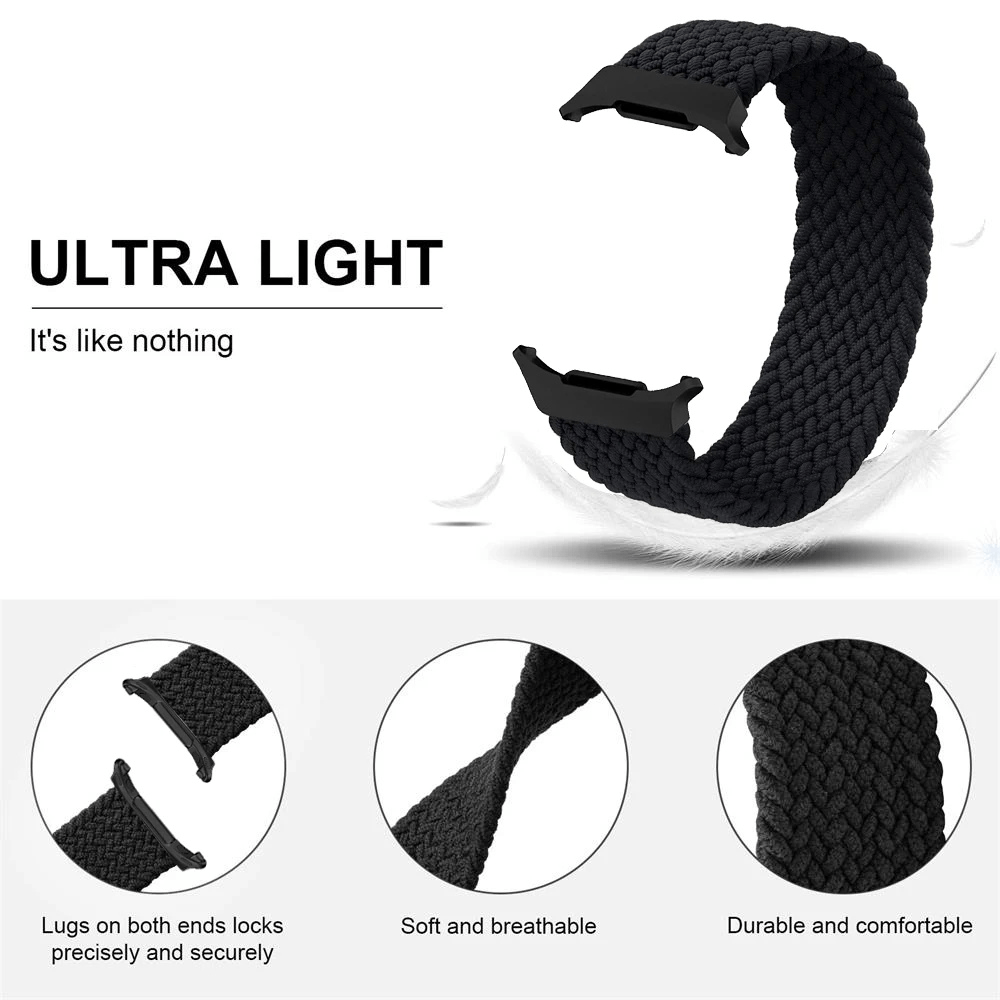 Differtus Nylon-Schlaufen Armband für Galaxy Watch Ultra