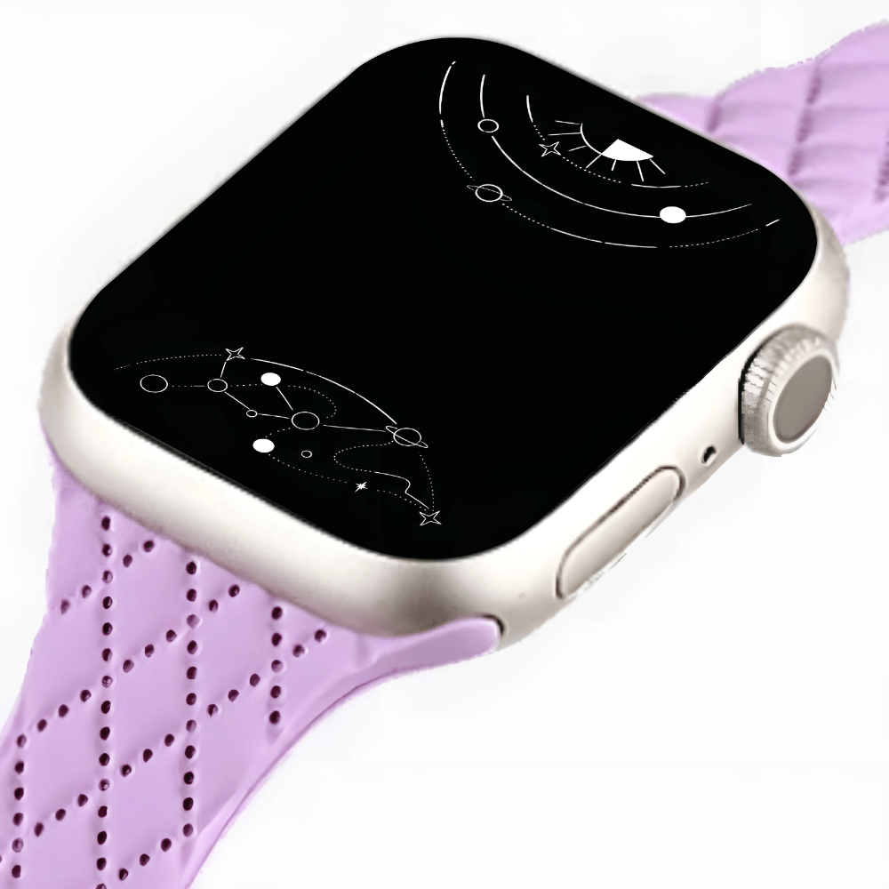 Edoceo Engraved Slim Silicone Band - Astra Straps