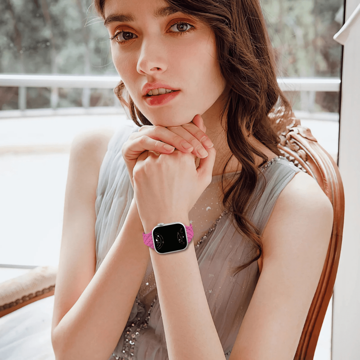 Edoceo Engraved Slim Silicone Band - Astra Straps