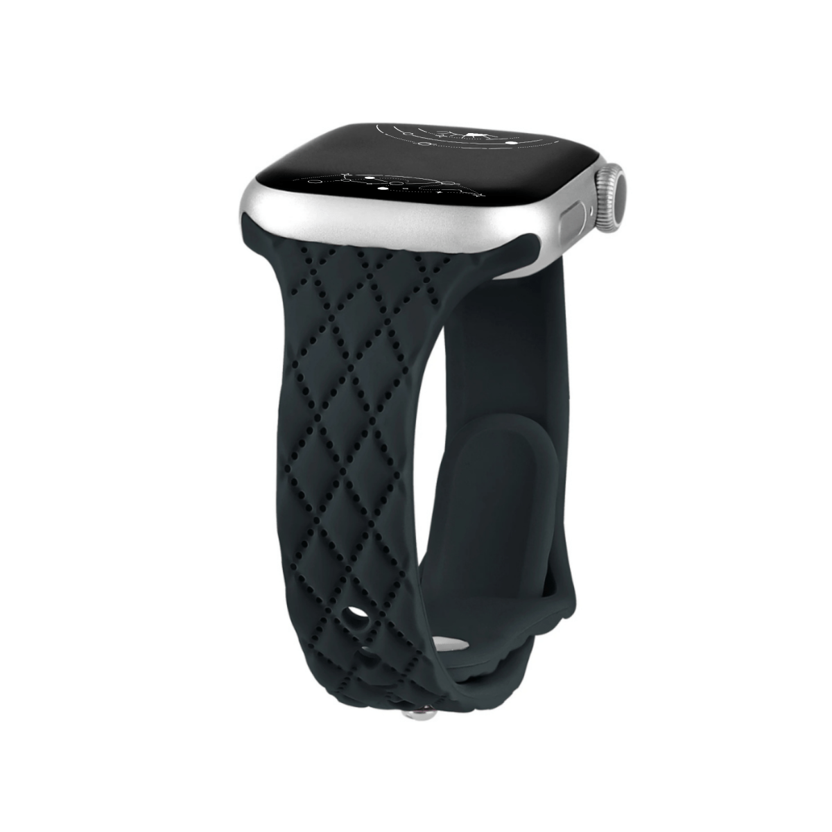 Edoceo Engraved Slim Silicone Band - Astra Straps