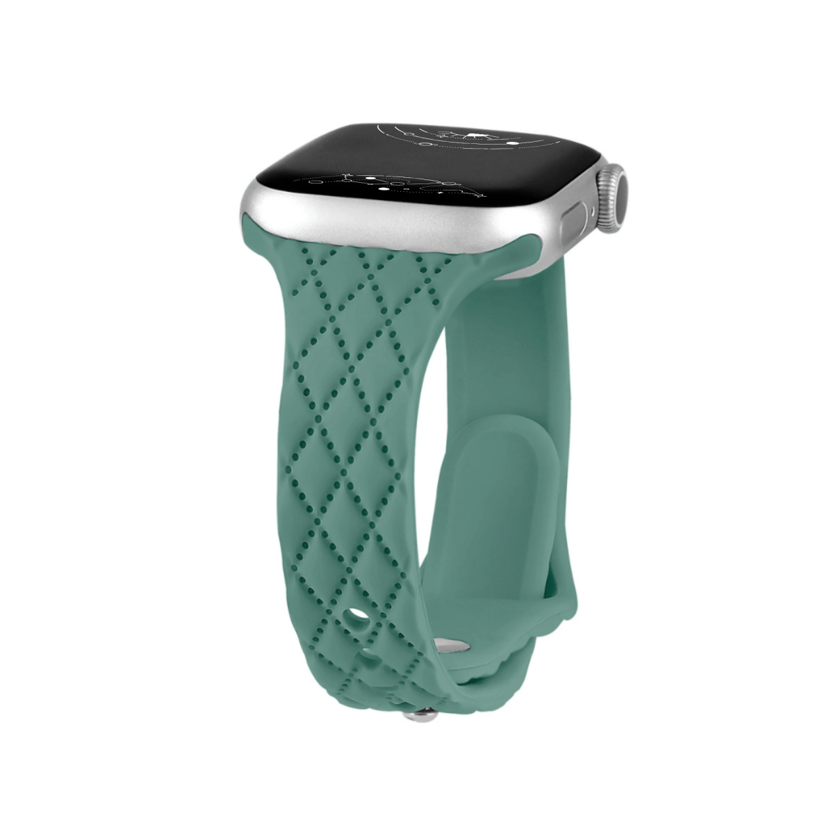 Edoceo Engraved Slim Silicone Band - Astra Straps