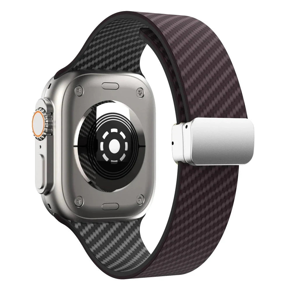 Ferme Magnetic Buckle Silicone Loop Band - Astra Straps