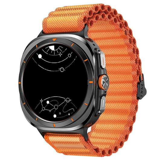 Fruor Nylon-Sport-Schlaufen Armband für Galaxy Watch Ultra
