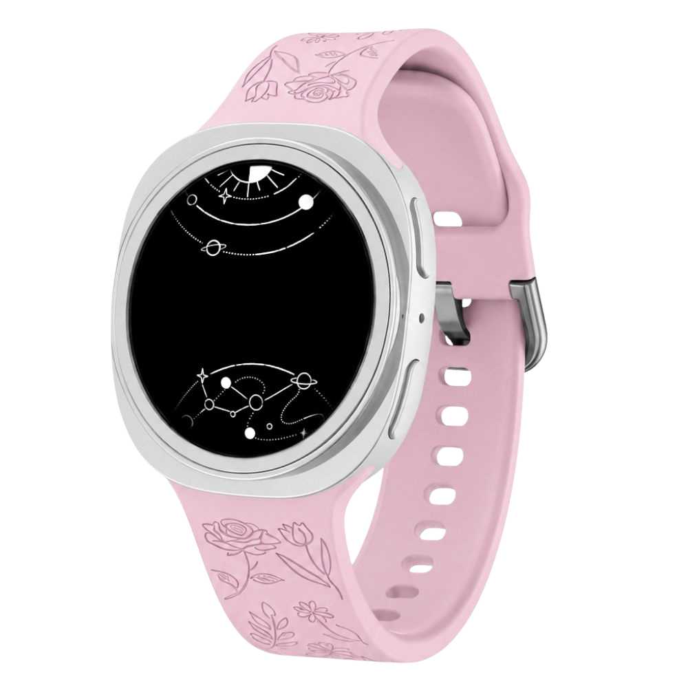 Habeo Engraved Silicone Band For Galaxy Watch 8 - Astra Straps