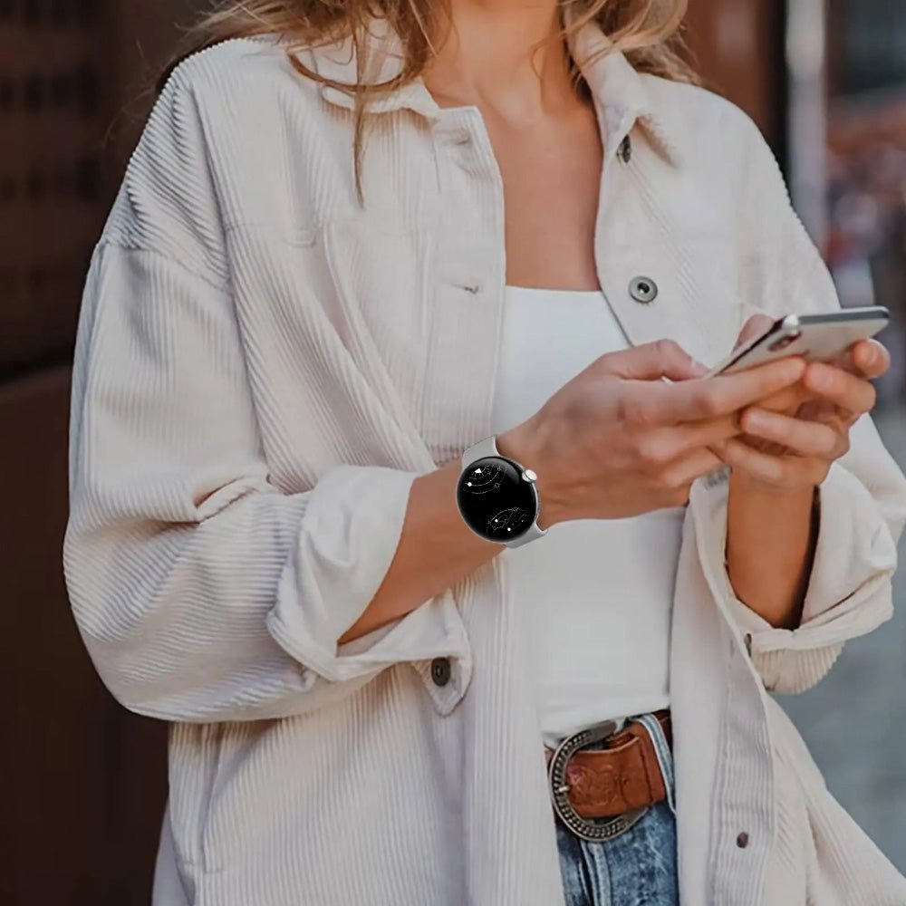 Hodie Silikon- Sport Armband für Google Pixel Watch