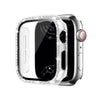 Indigeo Bling Diamant Gehärtetes Glas Gehäuse für Apple Watch Series 10