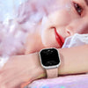 Indigeo Bling Diamant Gehärtetes Glas Gehäuse für Apple Watch Series 10