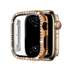 Indigeo Bling Diamant Gehärtetes Glas Gehäuse für Apple Watch Series 10