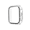 Indigeo Bling Diamant Gehärtetes Glas Gehäuse für Apple Watch Series 10