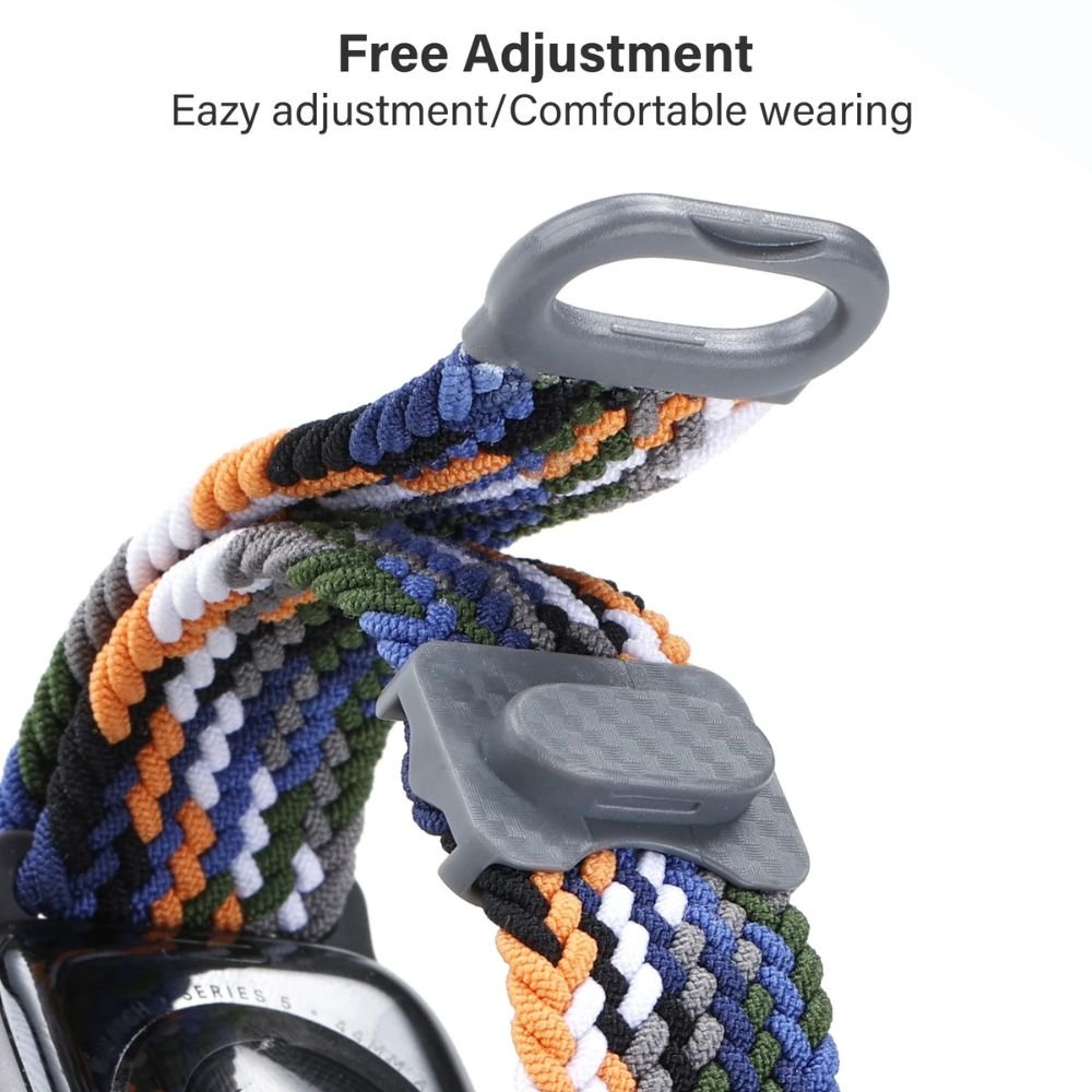 Inflexus Elastic Nylon Braided Solo Loop Band - Astra Straps